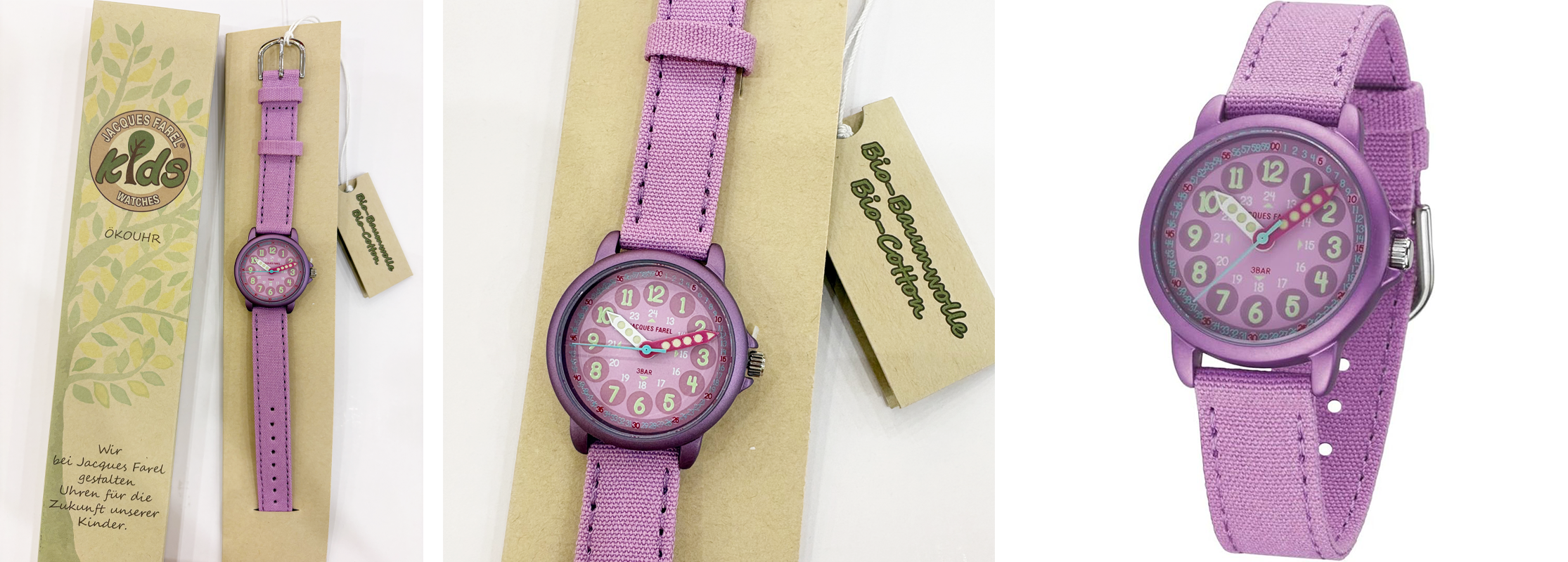 jaques farel armbanduhr kinder oeko 2